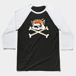 Pirate Cat Baseball T-Shirt